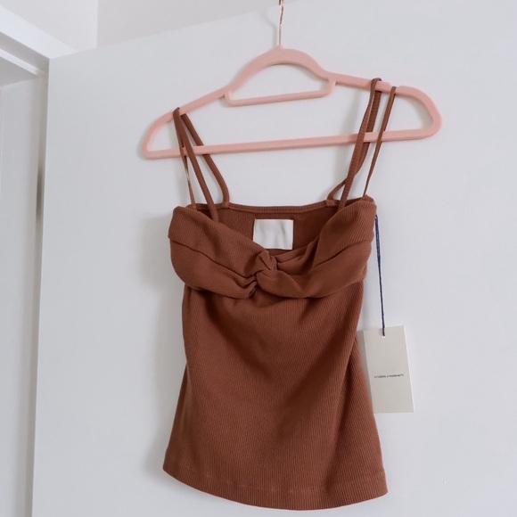 CITIZENS OF HUMANITY Emi Cami in Malt Ball - Picture 3 of 6